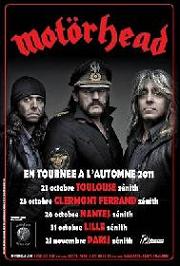 23 octobre 2011 - Motörhead